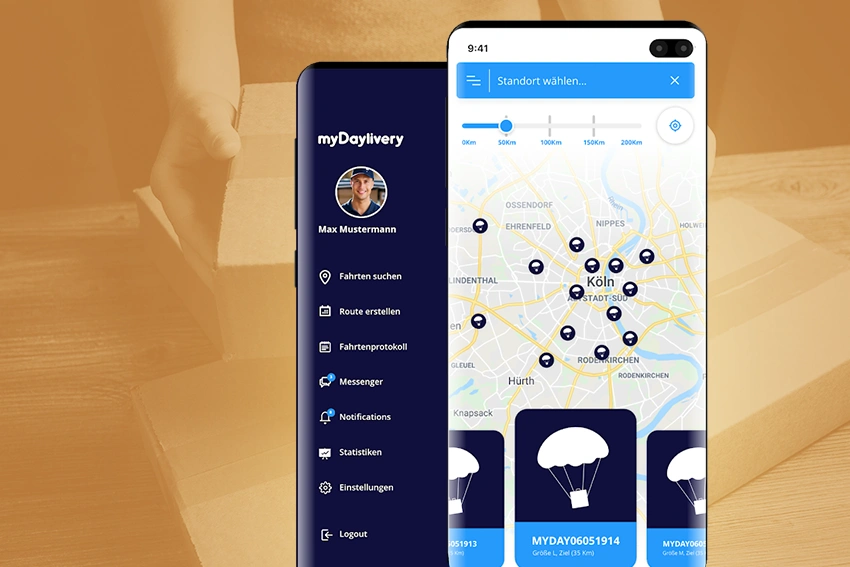 myDaylivery Kurier App